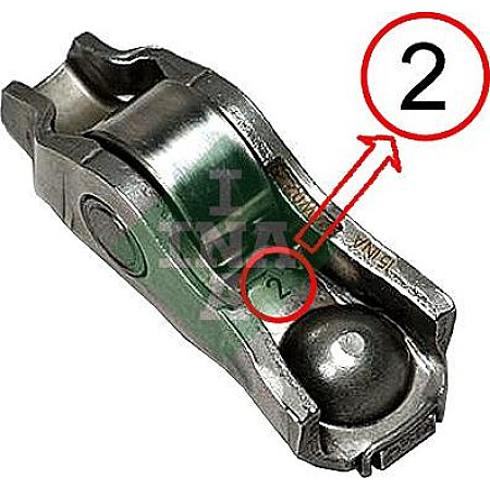 Culbutor, tren supape BMW 6 - III (F12), Sabrioleta, 12.2010 - 06.2018 INA 422 0222 10