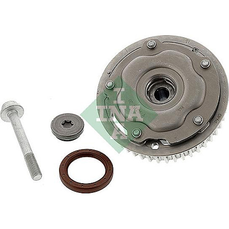 Regulator ax cu came Camshaft phasing pulley ALFA ROMEO 159 CHEVROLET AVEO - KALOS CRUZE ORLANDO FIAT CROMA IDEA OPEL ASTR CHEVROLET AVEO II (T250, T255), Hatchback, 06.2006 - INA 427 1004 30