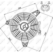 Ventilator. radiator Ventilator radiator cu carcasa HYUNDAI H-1 H-1 - STAREX 2.4-2.5D 06.97-12.07 HYUNDAI H-1 (A1), Van, 10.1997 - 04.2008 NRF 47548