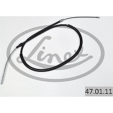 Cablu. frana de lucru Cablu frana de mana Spate Dreapta-Stanga 1527mm-1085mm SEAT TOLEDO I VW GOLF II JETTA II 1. VW JETTA II (19E, 1G2, 165), Sedan, 08.1983 - 12.1992 Linex 47.01.11