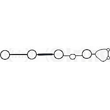 Garnitura. capac supape Rocker cover gasket L fits. AUDI A4 B6 A4 B7 A4 B8 A5 A6 ALLROAD C6 A6 C6 A8 D3 A8 D4 Q7 R8 R8 SPYDER VW VW TOUAREG II (7P5, 7P6), Crossover, 01.2010 - 12.2018 Elring 473.670