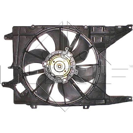 Ventilator. radiator Ventilator radiator cu carcasa RENAULT SCENIC I 1.9D-2.0 06.00-08.03 RENAULT SCENIC I (JA0/1_, FA0_), Dubita, 08.1999 - 07.2010 NRF 47367
