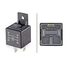 Releul curentului de lucru 24V-5-20-30A numar de afisari. 4buc HELLA 4RA 965 400-101
