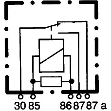 Releul curentului de lucru 24V-8-10-16-20A numar de afisari. 5buc HELLA 4RD 933 332-201