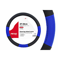 Husa volan negru + albastru SWC-04-M (37-39cm)