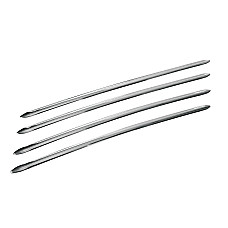 Set 4buc. benzi adezive cromate - 400x12mm