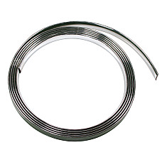 Banda ornament crom adeziva - 4m x 21mm