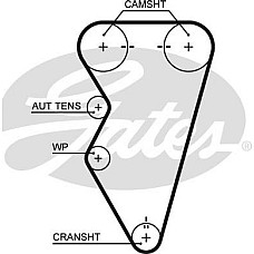 Curea de distributie ROVER 75 (RJ), Sedan, 02.1999 - 10.2005 Gates 5497XS