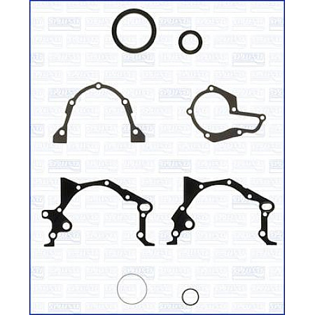 Set garnituri. carter Complete engine gasket set - crankcase SUBARU JUSTY II SUZUKI BALENO CARRY GRAND VITARA I JIMNY SWIF SUZUKI WAGON R+ (EM), Hatchback, 10.1997 - 10.2000 Ajusa 54044400