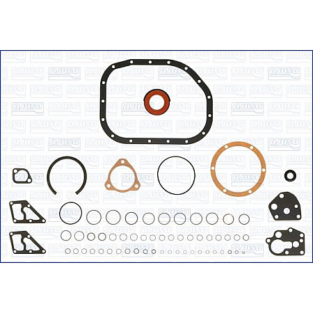 Set garnituri. carter SEAL MERCEDES ENGINE 3.0D OM617 MERCEDES-BENZ /8 (W115), Sedan, 01.1968 - 01.1977 Ajusa 54001900