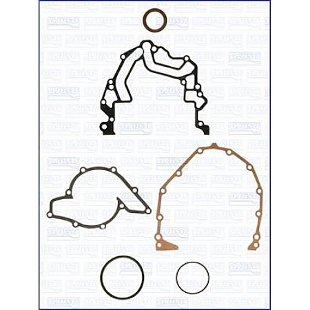 Set garnituri, carter AUDI A4 Avant III (8ED, B7), Turism, 11.2004 - 06.2008 Ajusa 54141200