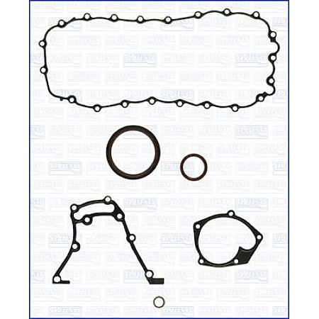 Set garnituri. carter Complete engine gasket set - crankcase RENAULT GRAND SCENIC II GRAND SCENIC III LAGUNA II MEGANE MEG RENAULT MEGANE II (BM0/1_, CM0/1_), Hatchback, 07.2001 - 10.2012 Ajusa 54154900