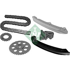 Chit lant de distributie Timing set chain sprocket SEAT IBIZA III SKODA FABIA I FABIA I PRAKTIK FABIA II VW FOX POLO TIGU VW POLO (9N_), Hatchback, 10.2001 - 10.2014 INA 559 0078 10