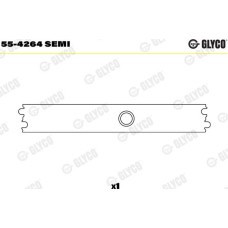Cuzinet. arbore GP Bush korb.RENAULT 5-9-11-19-CLIO-MEGANE 1.7-2.0 21 alineatul 1 unitate RENAULT SUPER 5 (B/C40_), Hatchback, 10.1984 - 12.1996 Glyco 55-4264 SEMI