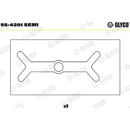 Cuzinet. arbore GP 1 unitate korb.PEUGEOT 1.8D-1.9D-TD maneci 83 - XUD7-XUD9 25 CITROEN JUMPY (U6U_), Dubita, 06.1994 - 12.2006 Glyco 55-4201 SEMI
