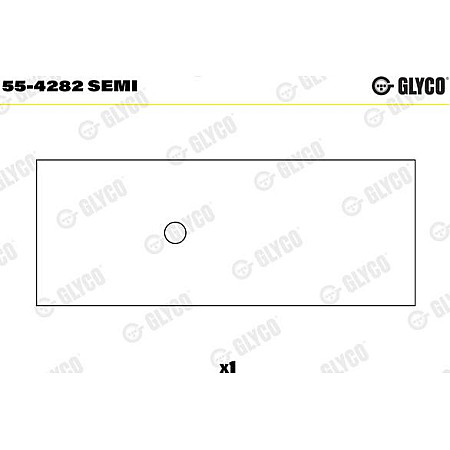 Cuzinet. arbore Bucsa de prindere suprafata de otel acoperita cu sinter de bronz se potriveste. IVECO ZETA FIAT 1000 160-XX 180- FIAT Series 120, Cadru de sprijin, 01.1979 - 12.1986 Glyco 55-4282 SEMI