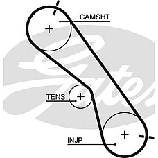 Set curea de distributie TOYOTA DYNA (KD_, LY_, _Y2_, _U3_, _U4_), Cadru de sprijin, 07.2001 - Gates K025560XS