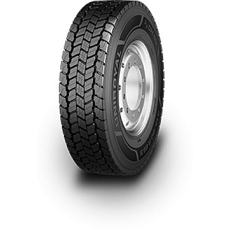 Anvelopa LKW 05224290000 DH 40 UNIROYAL Anvelopa camion Regional Tractiune 3PMSF M+S 146/144M etichete: eficienta combustibil - D aderenta pe teren umed - C clasa de masurare a zgomotului i rezistenei UNIROYAL 285/70R19.5 CUN DH40