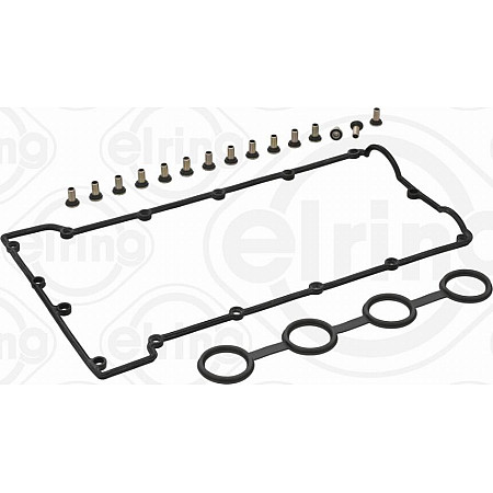 Set garnituri. Capac supape Rocker cover gasket set FORD GALAXY I GALAXY MK I SCORPIO II TRANSIT 2.0-2.3-2.3LPG 10.94-05.0 FORD TRANSIT (FM_, FN_), Cadru de sprijin, 01.2000 - 05.2006 Elring 569.860