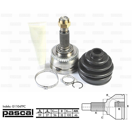 cap planetara NISSAN MAXIMA / MAXIMA QX IV (A32) PASCAL G11047PC