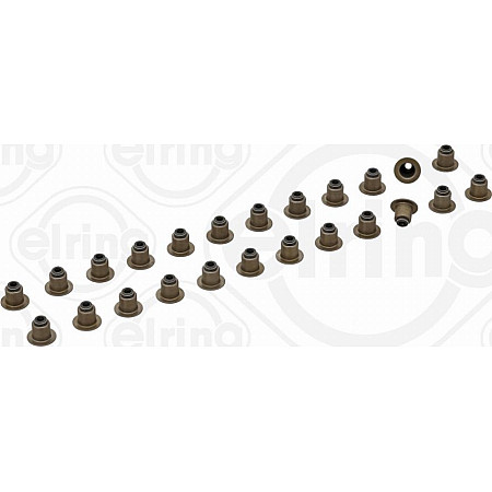 Set garnituri. ax supape Valve stem gasket-seal set CITROEN C5 III C6 JAGUAR S-TYPE II XF I XJ LAND ROVER DISCOVERY III DI LAND ROVER DISCOVERY III (L319), Van, 01.2007 - 07.2009 Elring 505.690