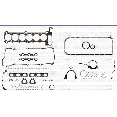 Set garnit complet. motor Complete set of engine gaskets BMW 3 E36 5 E39 7 E38 Z3 E36 2.5-2.8 01.95-11.01 BMW 3 Touring III (E36), Turism, 08.1994 - 12.1999 Ajusa 50147500