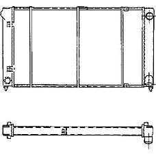 Radiator. racire motor Radiator motor se potriveste. SEAT TOLEDO I 1.6-2.0 SEAT TOLEDO I (1L), Hatchback, 01.1991 - 10.1999 NRF 503003