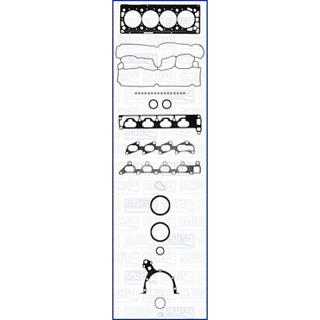 Set garnituri complet, motor OPEL MERIVA A (X03), Dubita, 05.2003 - 05.2010 Ajusa 50269800