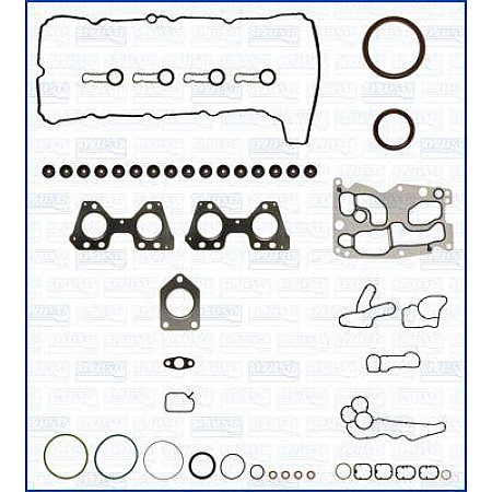 Set garnit complet. motor Complete set of engine gaskets BMW 1 F20 1 F21 3 E91 3 E92 3 E93 3 F30 F80 3 F31 5 F10 5 F11 BMW 5 - VI (F10), Sedan, 01.2009 - 10.2016 Ajusa 51042500