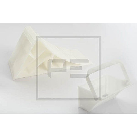 Piedica roata PE set. pana sub roata + consola szer.90mm 220mm lungime PETERS 090.509-00