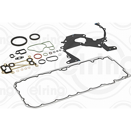 Set garnituri. carter Complete engine gasket set - crankcase BMW 3 E90 3 E91 3 E92 3 E93 5 F10 5 F11 5 GRAN TURISMO F07 7 BMW X6 (E71, E72), Crossover, 06.2007 - 07.2014 Elring 584.450