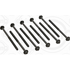 Set surub chiulasa Set bolt chiulasa MERCEDES A W176 B W246 C W204 E W212 SLK R172 M W166 GLA X156 VITO SPRINTER 2.1CDI-2.2D MERCEDES-BENZ E-CLASS (C207), Compartiment, 01.2009 - 12.2016 Elring 584.500