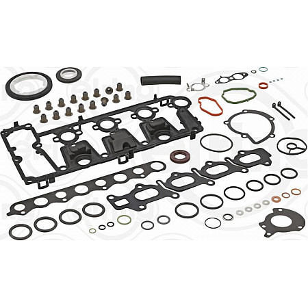 Set garnituri complet. motor Set complet de garnituri de motor se potriveste. DS DS 5 CITROEN C4 GRAND PICASSO I C4 GRAND PICASS PEUGEOT 407 SW (6E_), Turism, 05.2004 - 12.2011 Elring 587.250
