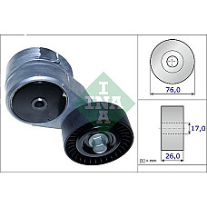 Intinzator curea, curea distributie KIA CARENS III (UN), Dubita, 05.2006 - INA 534 0417 10