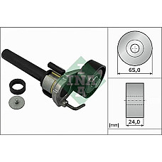 Intinzator.curea transmisie Multi-V belt tensioner AUDI A3 TT SEAT ALHAMBRA ALTEA ALTEA XL LEON TOLEDO III SKODA OCTAVIA I VW JETTA III (1K2), Sedan, 09.2004 - 10.2010 INA 534 0422 10