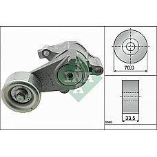 Intinzator curea, curea distributie TOYOTA HILUX VI (_N1_), Ridica, 08.1994 - 03.2006 INA 534 0566 10