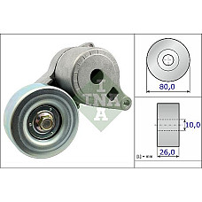 Intinzator curea, curea distributie MITSUBISHI CARISMA (DA_), Sedan, 09.1996 - 06.2006 INA 534 0509 10