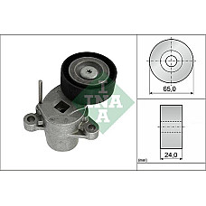Intinzator.curea transmisie Multi-V belt tensioner FORD B-MAX C-MAX II ECOSPORT FIESTA VI FIESTA VII FOCUS III GRAND C-MAX FORD FOCUS III, Hatchback Van, 01.2011 - INA 534 0507 10