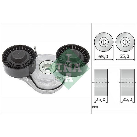 Intinzator curea, curea distributie JAGUAR F-TYPE (X152), Compartiment, 09.2013 - INA 534 0696 10