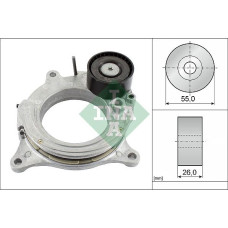 Intinzator.curea transmisie Multi-V belt tensioner BMW 1 F20 1 F21 1 F40 2 F45 2 GRAN TOURER F46 3 G20 G80 G28 3 G21 G81 5 BMW X1 (F48), Van, 07.2015 - INA 534 0692 10