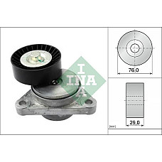 Intinzator curea, curea distributie CHEVROLET AVEO / KALOS (T200), Hatchback, 02.2003 - 05.2008 INA 534 0290 10