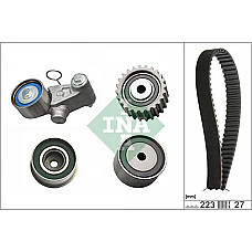 Set curea de distributie Set de sincronizare centura pinion SUBARU FORESTER IMPREZA LEGACY III LEGACY IV LEGACY SUBARU OUTBACK (BE, BH), Turism, 10.1998 - 08.2003 INA 530 0426 10