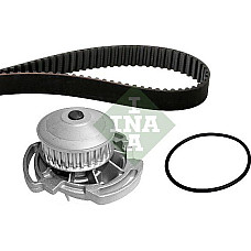 Set pompa apa curea dintata Timing set belt water pump SEAT CORDOBA IBIZA II VW GOLF II GOLF III JETTA II POLO POLO CLAS VW GOLF III Variant (1H5), Turism, 07.1993 - 04.1999 INA 530 0586 30