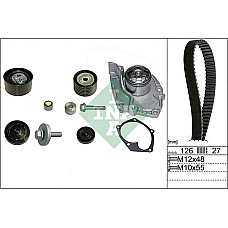 Set pompa apa curea dintata Set de distributie curea intinzator pompa de apa se potriveste. NISSAN PRIMASTAR TERRANO OPEL VIV RENAULT MEGANE CC (EZ0/1_), Sabrioleta, 06.2010 - INA 530 0638 30