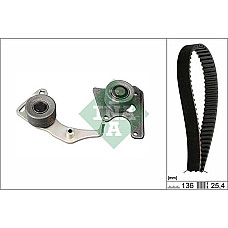 Set curea de distributie Set de sincronizare centura pinion CITROEN BERLINGO BERLINGO-MINIVAN C15 C15-MINIVAN EV CITROEN JUMPY (BU_, BV_, BW_, BX_), Cadru de sprijin, 10.1999 - 10.2006 INA 530 0096 10