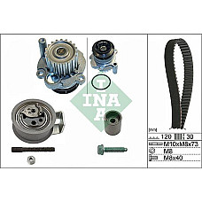 Set pompa apa curea dintata Set de distributie curea intinzator pompa de apa se potriveste. AUDI A3 A4 B5 A4 B6 A6 C5 FORD GA AUDI A6 Avant (4B5, C5), Turism, 11.1997 - 01.2005 INA 530 0091 31
