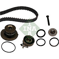 Set pompa apa curea dintata Set de sincronizare curea scripete pompa de apa OPEL ASTRA G COMBO TOUR COMBO-MINI VAUXHALL ASTRA Mk IV (T98), Turism, 02.1998 - 05.2005 INA 530 0004 31