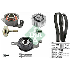 Set curea de distributie Set de distributie curea pinion se potriveste. FORD ESCORT VI ESCORT VI-KOMBI FIESTA III FIESTA IV FIE FORD ESCORT VII (ALL), Sabrioleta, 03.1994 - 08.2000 INA 530 0010 10