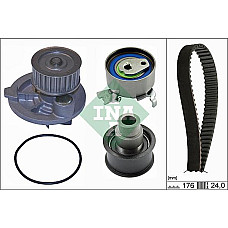 Set distributie cu pompa apa VAUXHALL CAVALIER Mk III (J89), Hatchback, 09.1988 - 11.1995 INA 530 0079 30