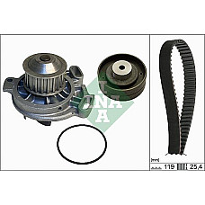 Set pompa apa curea dintata Set de distributie curea intinzator pompa de apa se potriveste. VOLVO 240 740 760 780 940 AUDI 10 VOLVO 780 (782), Compartiment, 04.1986 - 11.1990 INA 530 0152 30